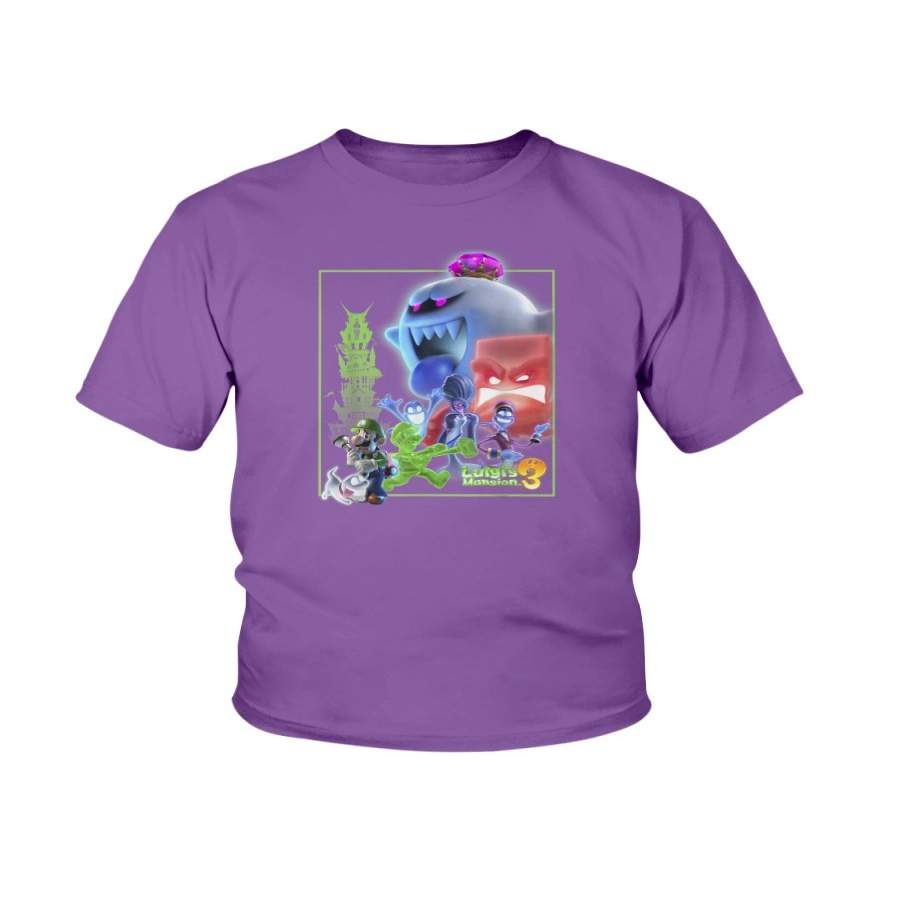 Luigi’s Mansion 3 Collage Poster T-Shirt