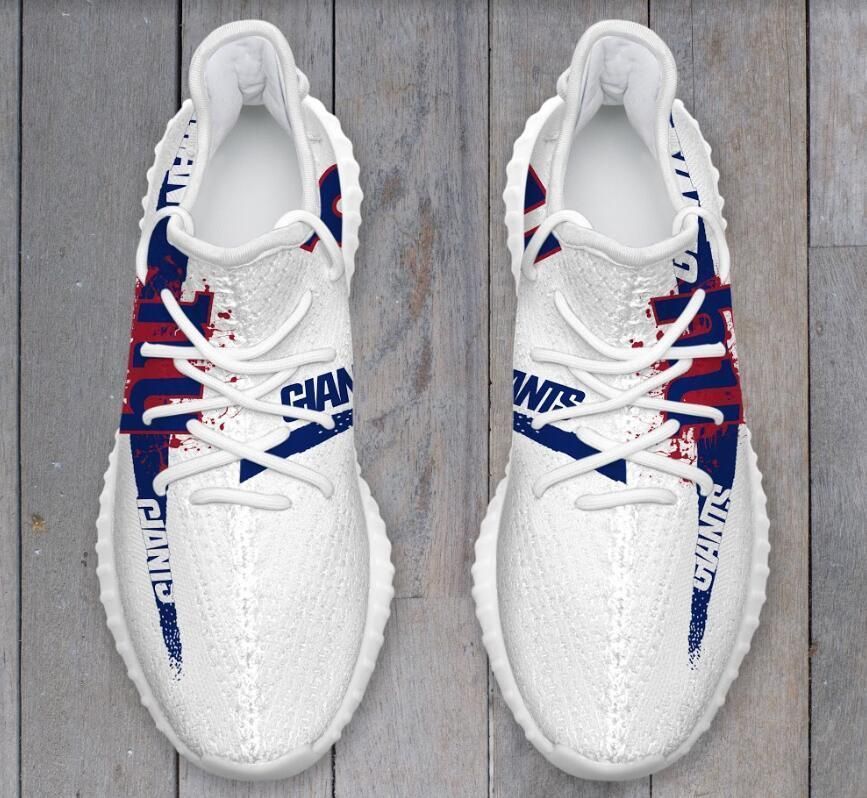 New York Giants Men Running Shoes Yeezy 350V2 Sneaker