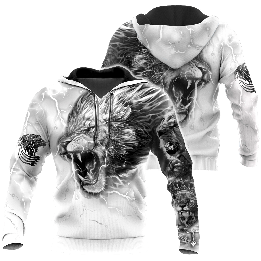 USATOPDEAL.COM – Lion Tattoo Art Hoodie T Shirt For Men and Women HAC310501-NM