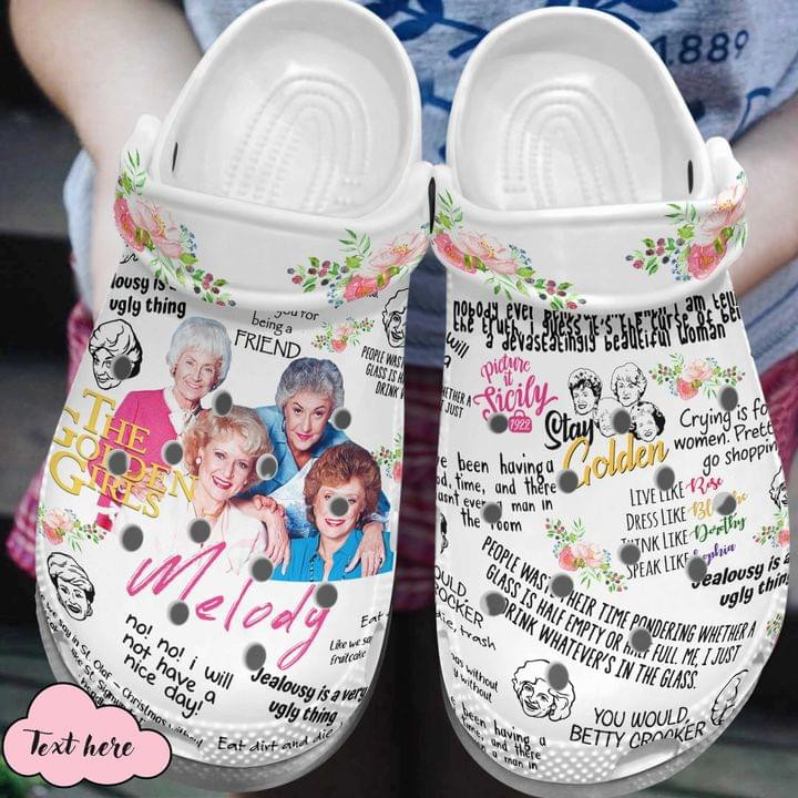 Melody The Golden Girls Clogs Clogband Clogs, Comfy Footwear, Shoes