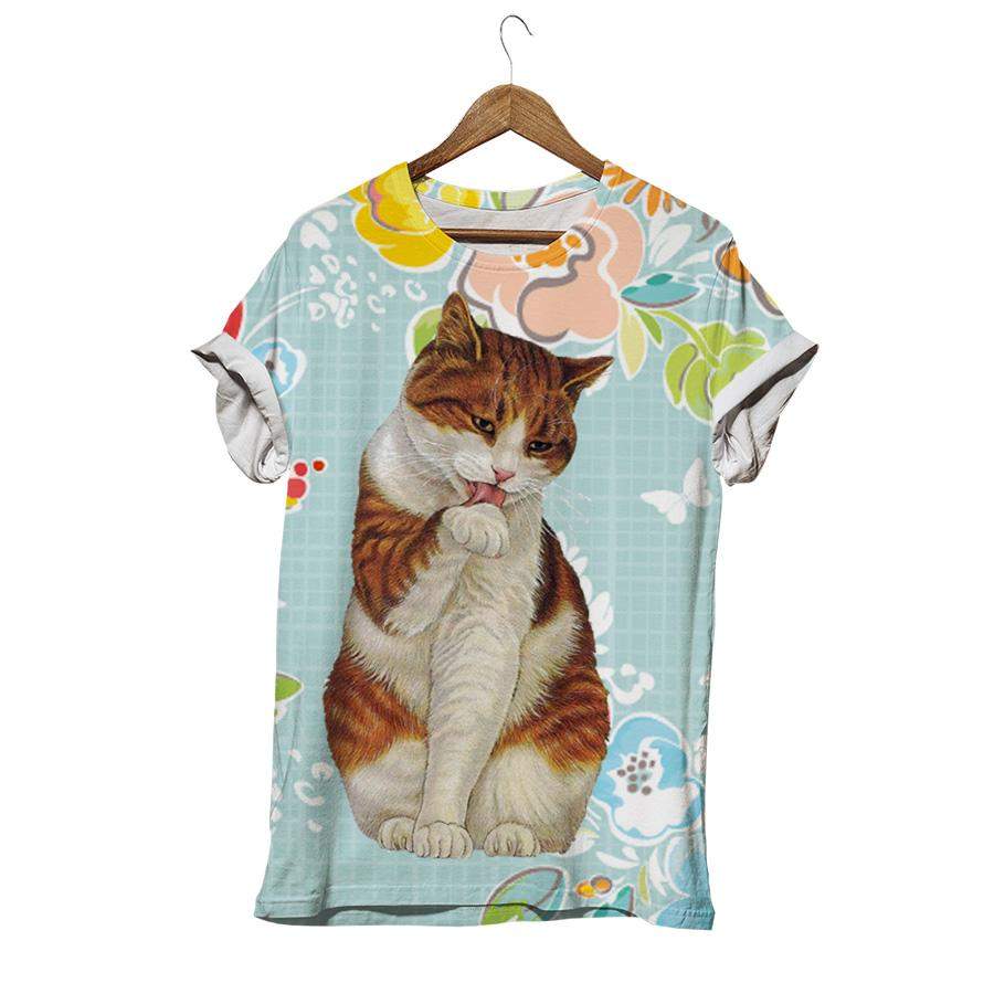 Shy Kitten Fantasy T-shirt