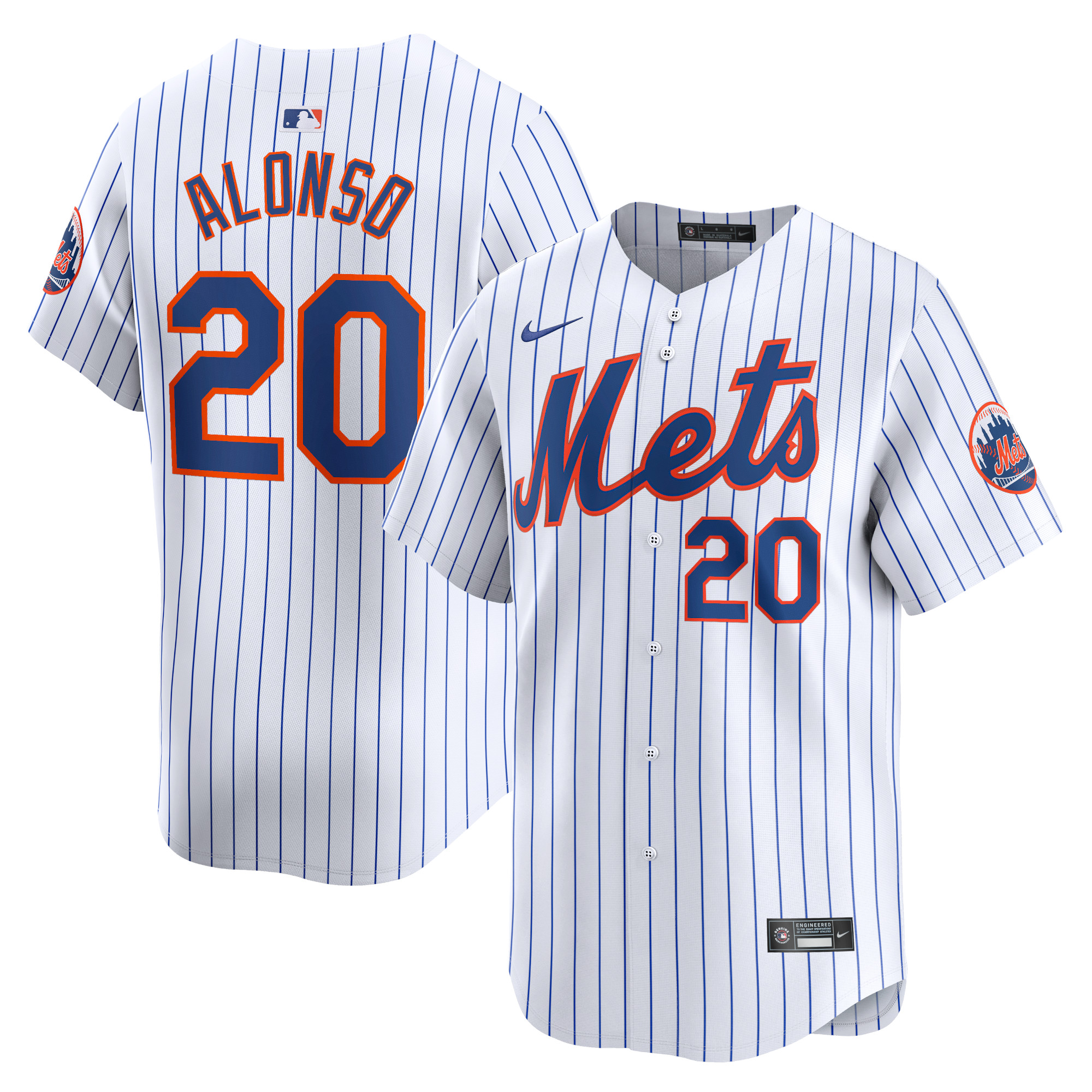 Pete Alonso New York Mets Home Limited Player Jersey – White