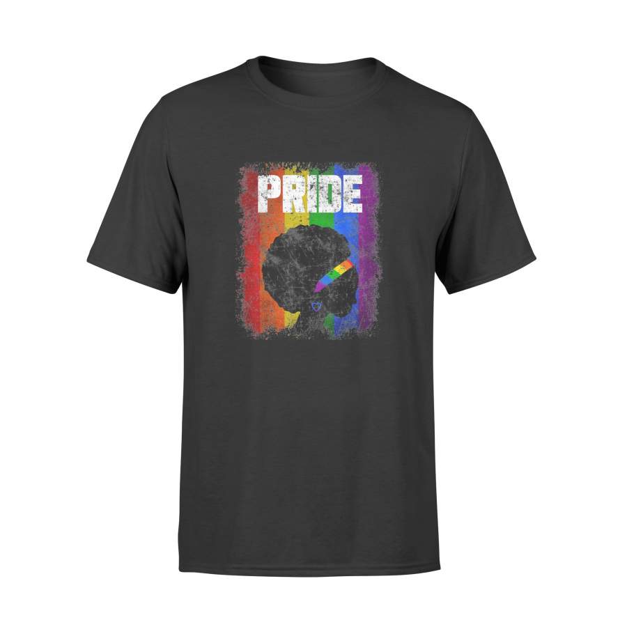 African American Gay Pride LGBT Awareness Africa Queen T-Shirt – Standard T-shirt