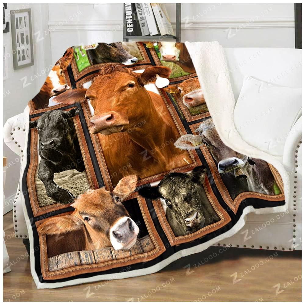 Blanket Cow Cute Cows Ver.5 Taxas Trend Shop
