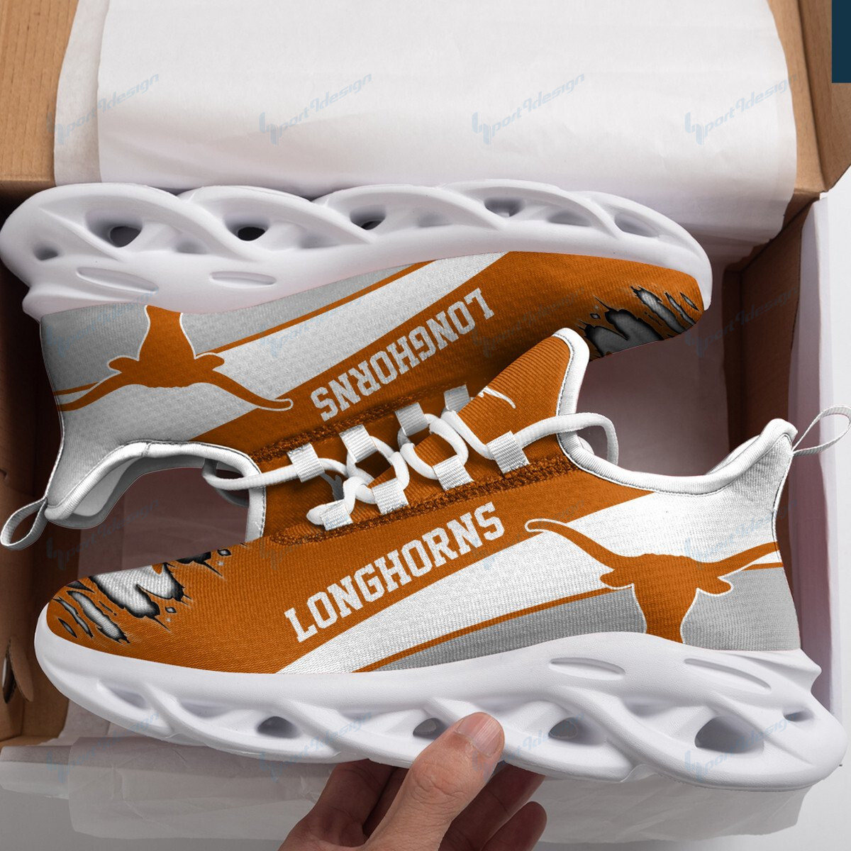 Texas Longhorns Yezy Running Sneakers 969