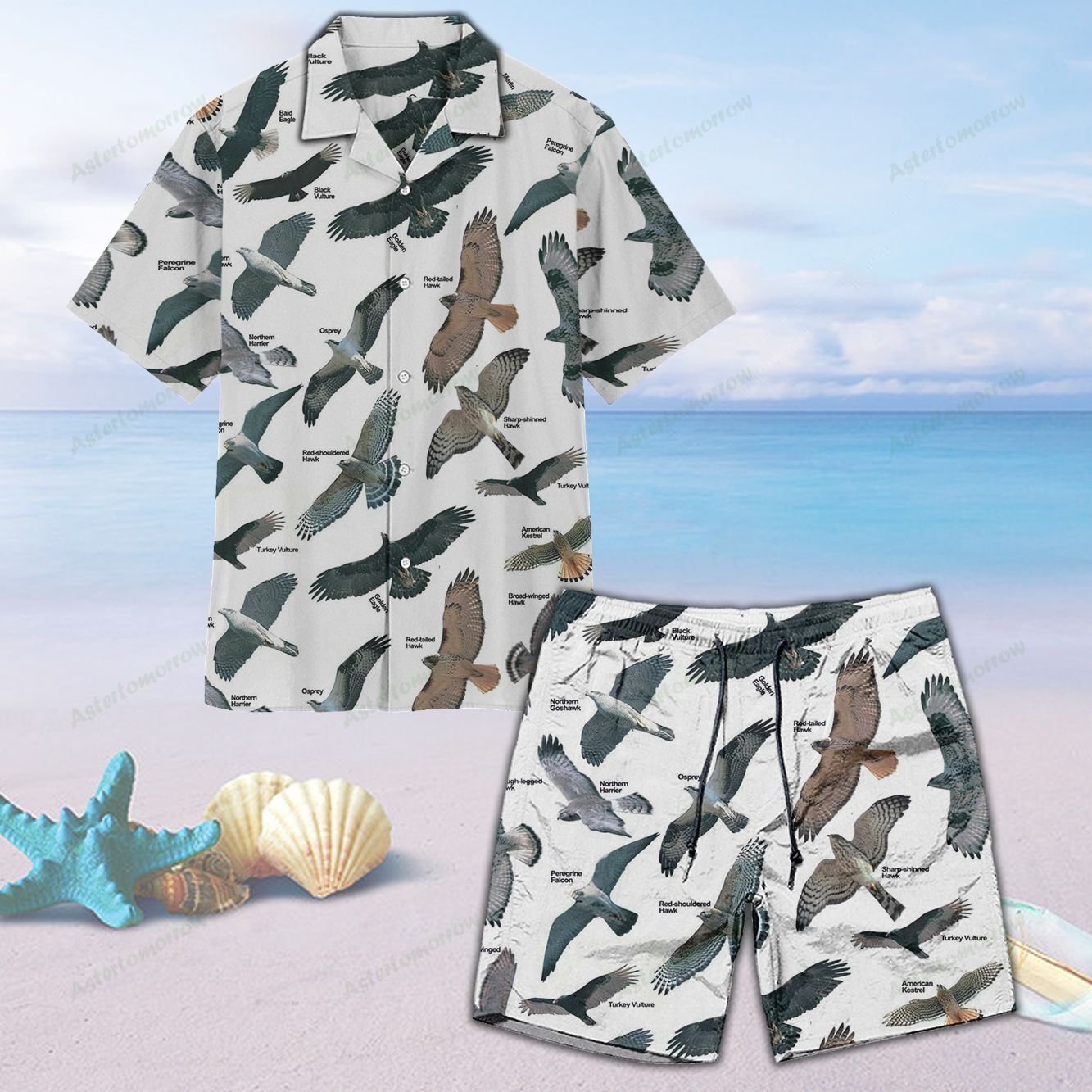 Birds Of Prey Unisex Hawaiian Shirt Beach Hawaiian Ha71577