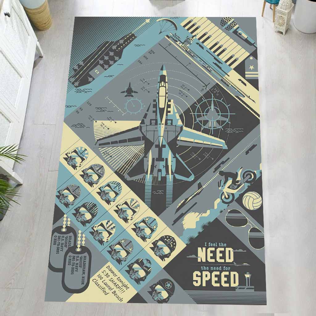 The Need For Speed – Top Gun Rug