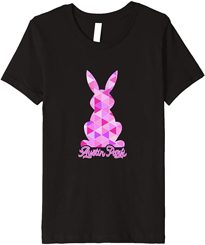 Kids The modern art pink Easter Bunny Premium T-Shirt