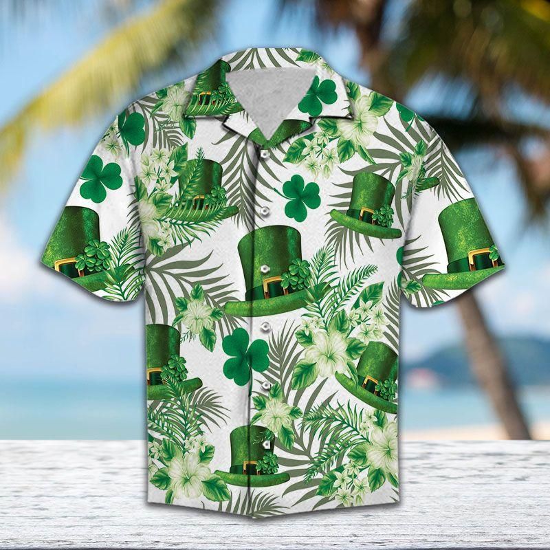 Ireland Green Hat Hawaii Shirt Unisex Adult Ha59081