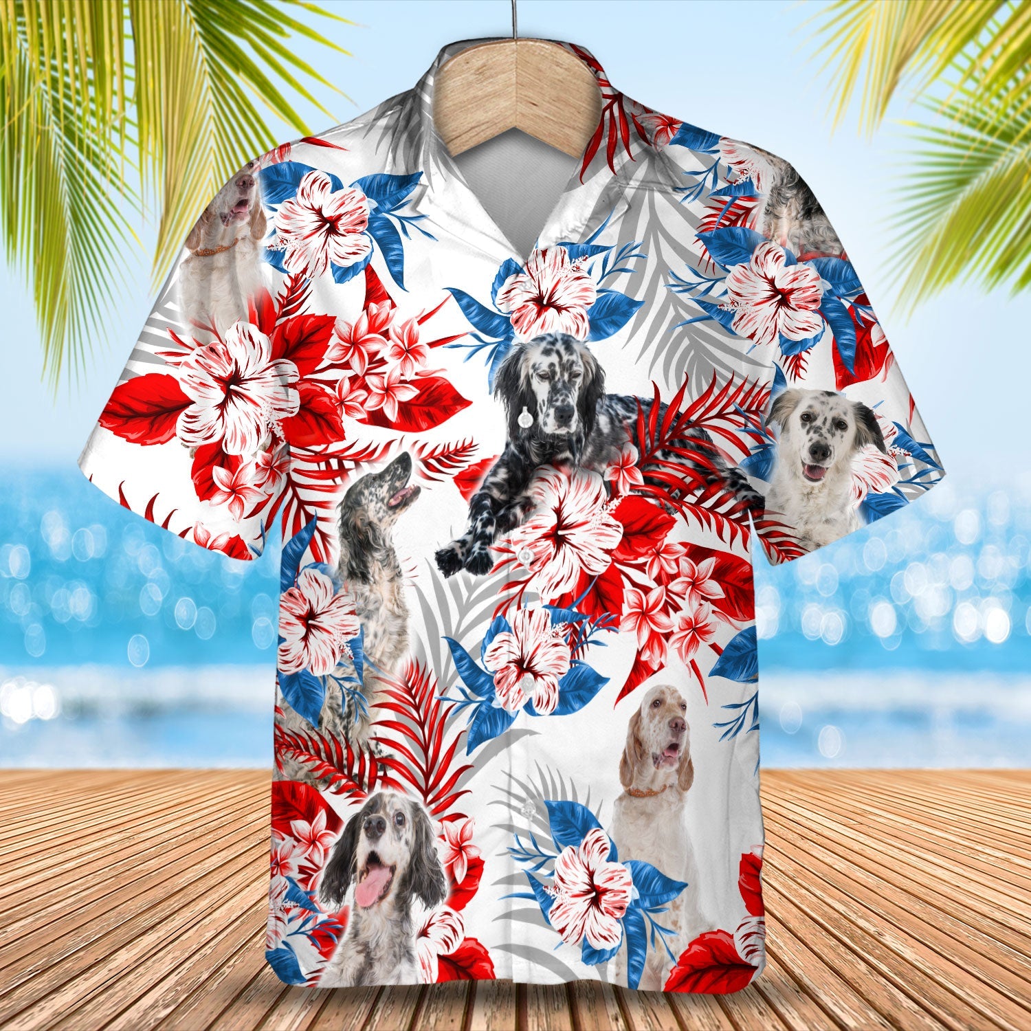 English Setter Hawaii Shirt Summer Aloha Hawaii For Men And Women Ha55353