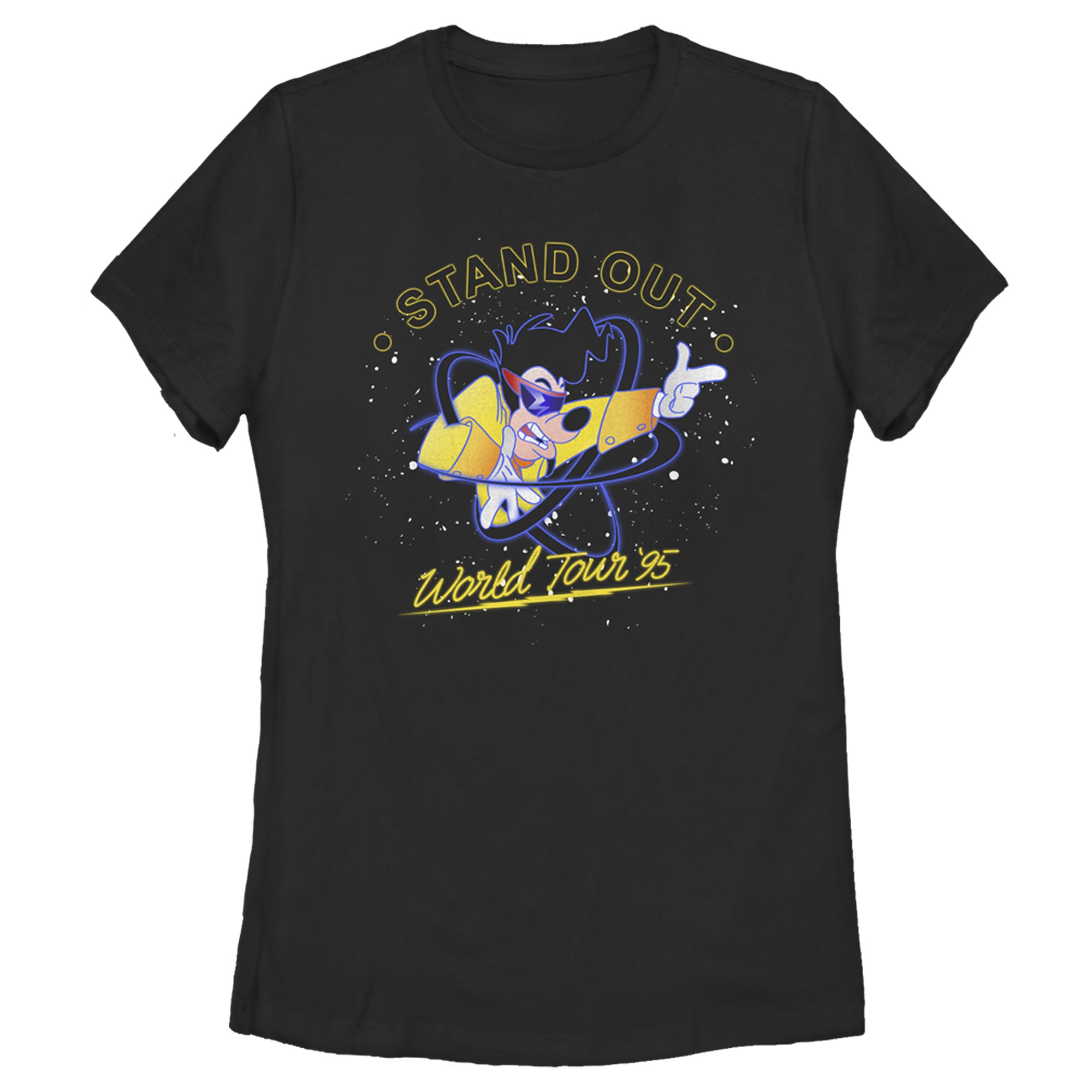 Women’S A Goofy Movie Max Stand Out World Tour ’95 T-Shirt