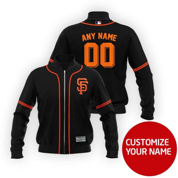 San Francisco Giants Personalized Bomber Jacket All Over Printed Bomber Jacket Us Size