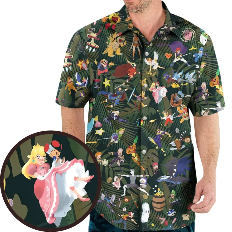 Super Chaos Smash Bros Hawaiian Shirt