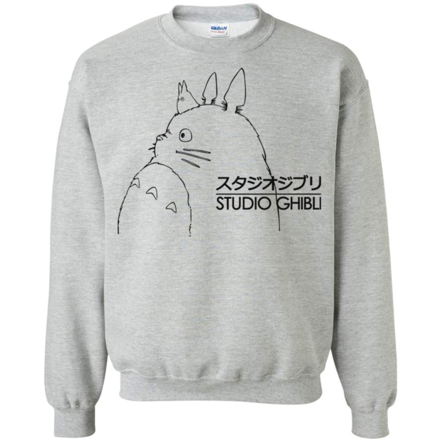 AGR Studio Ghibli Totoro Crewneck Pullover Sweatshirt