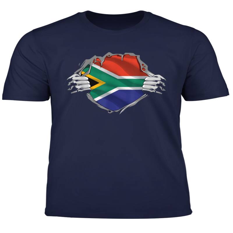 Super South African Heritage South Africa Roots Flag Gift T Shirt