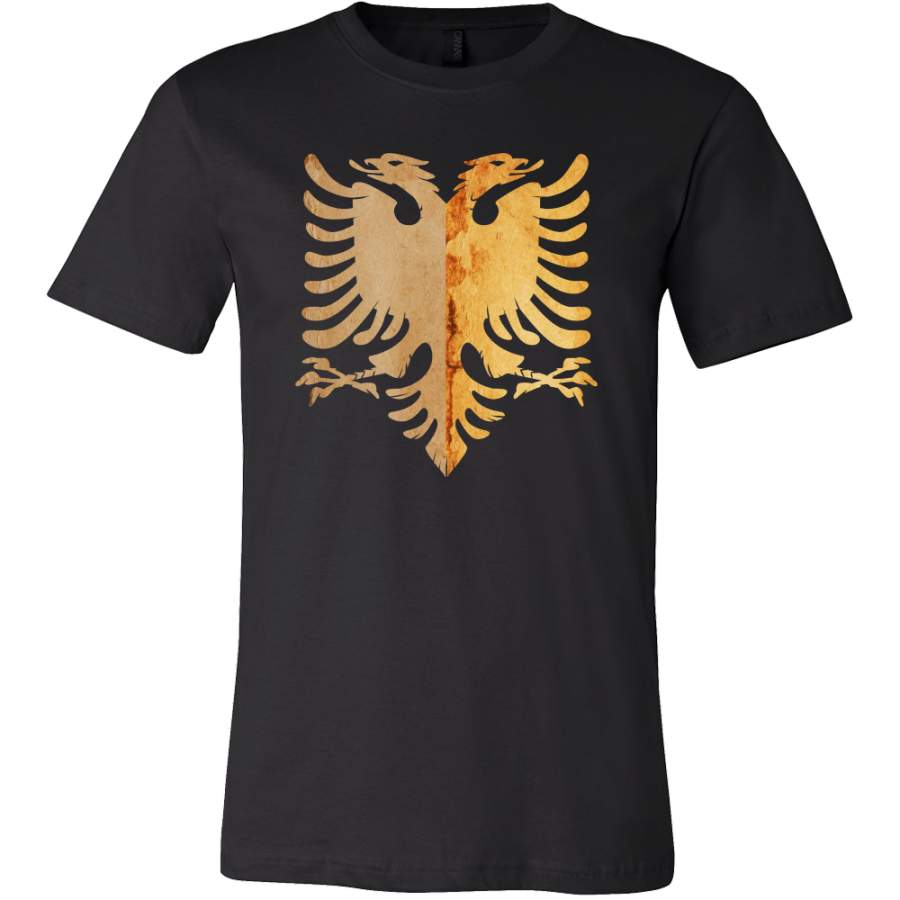 Albania Eagle Animal Bird Lover Crest T-shirt