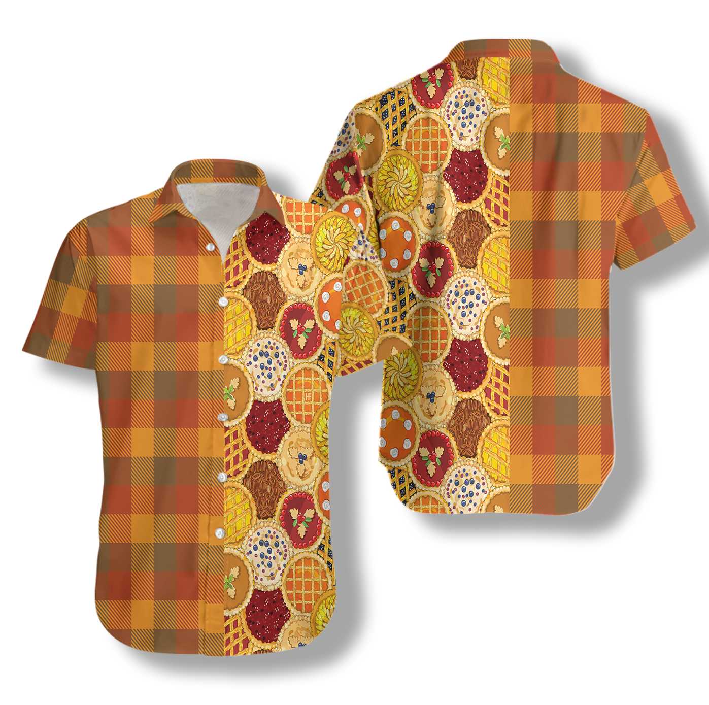 Thanksgiving Homemade Pies Hawaii Shirt Ha69432