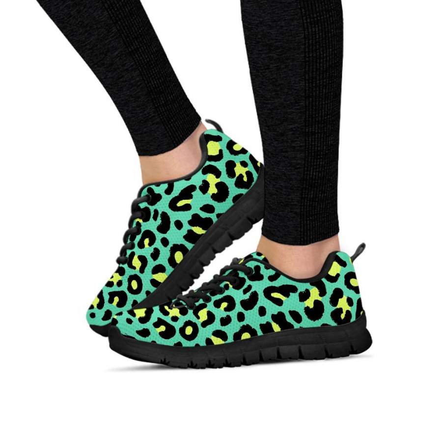 Green Leopard Women’s Sneakers