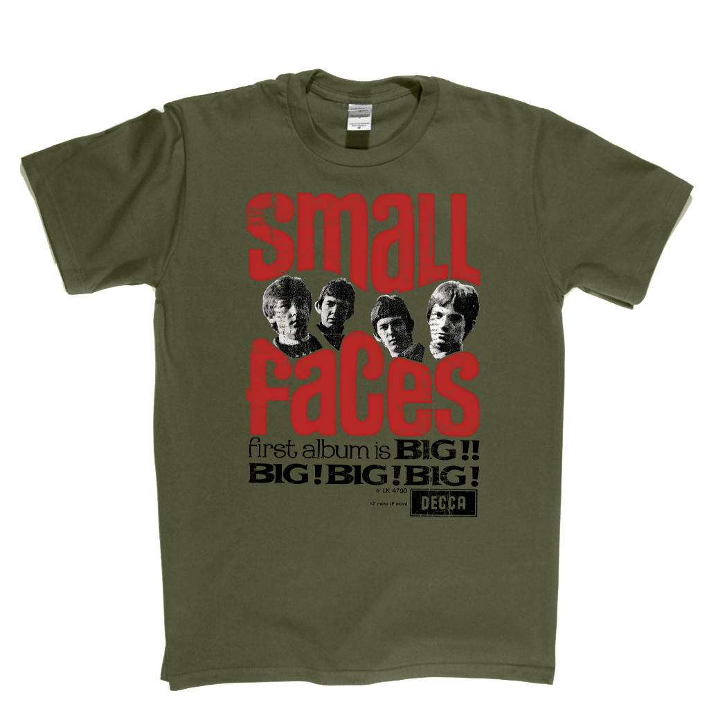 Small Faces Big Big Big Big Poster T-Shirt