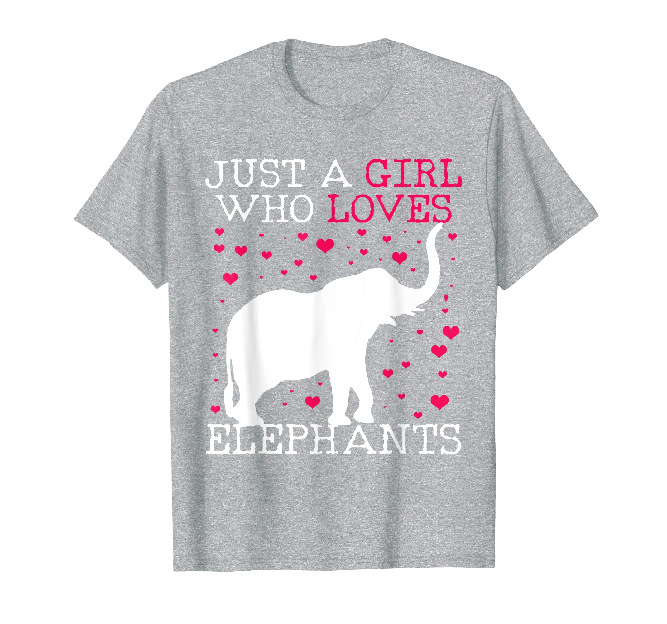 Elephants T Shirt Elephant Tshirt Just A Girl Who Loves Tee