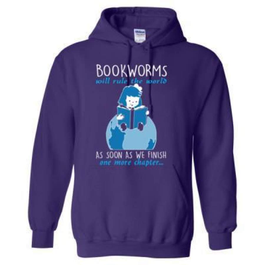 AGR Bookworms Will Rule The World As Soon As We Finish One More Chapter – Heavy Blend™ Hooded Sweatshirt