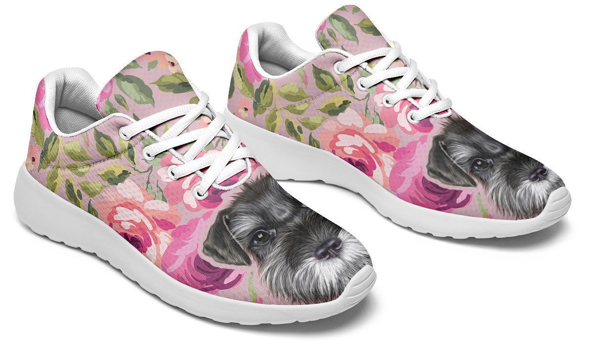 Schnauzer Puppy Running Shoes Sport Sneakers