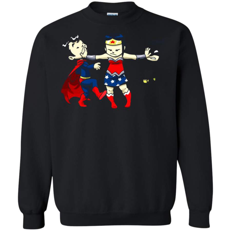 AGR Wonder Woman Stop Fighting Batman V Superman Sweatshirt