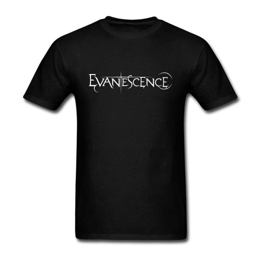Men’S Evanescence Band American Rock Logo T-Shirt