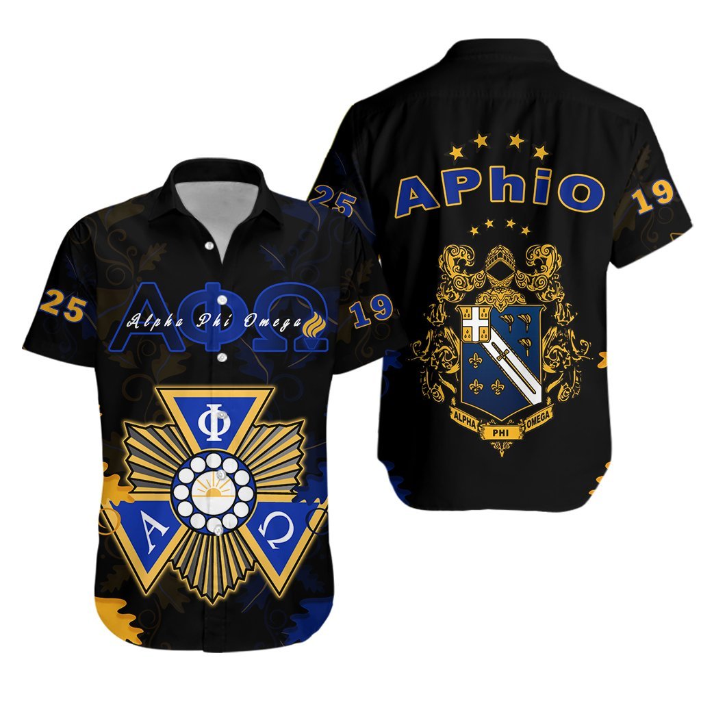 Alpha Phi Omega Mix Oakleaf – Aphio Hawaiian Shirt Lt13