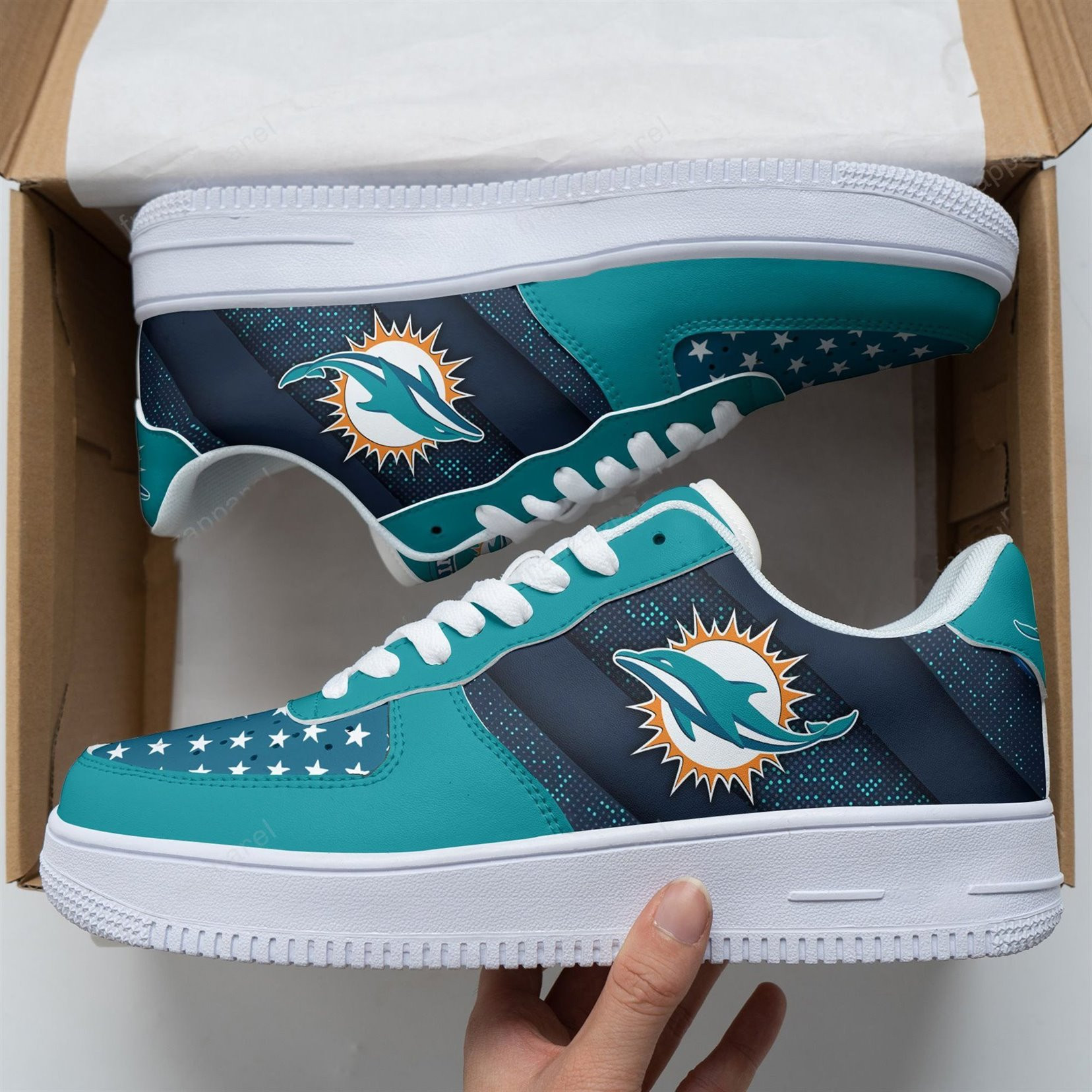 Miami Dolphins Af 1 Sneakers Shoes 08