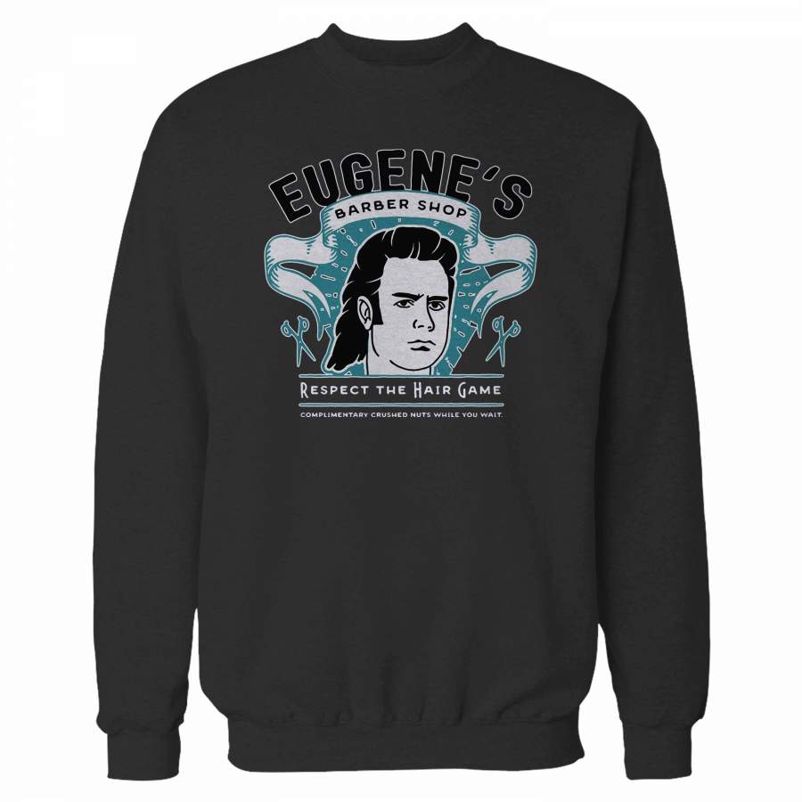 Walking Dead Eugene Respect The Hair Game Sweatshirt