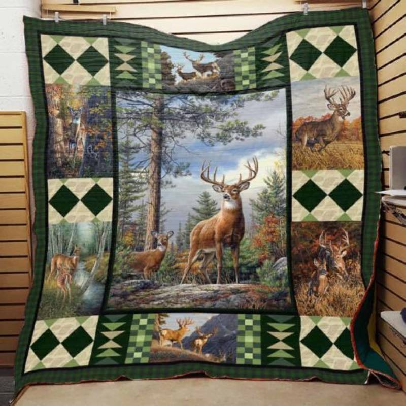 Deer Hunting F1401 85O36 Blanket