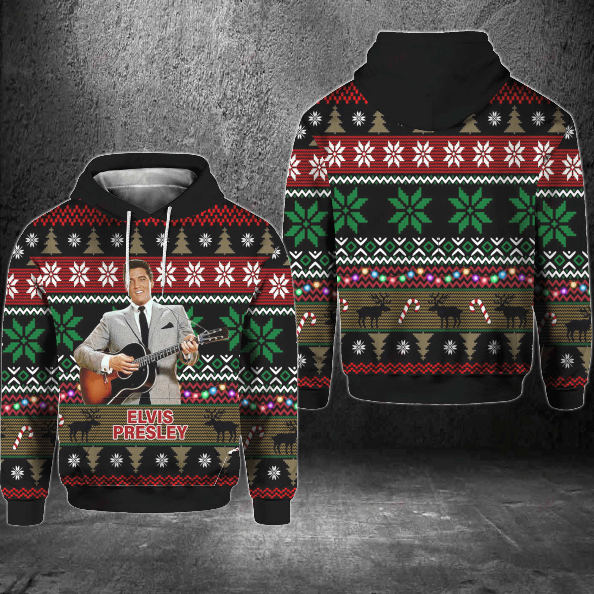 Elvis Presley Hoodie 3D 3Ho-K1I2