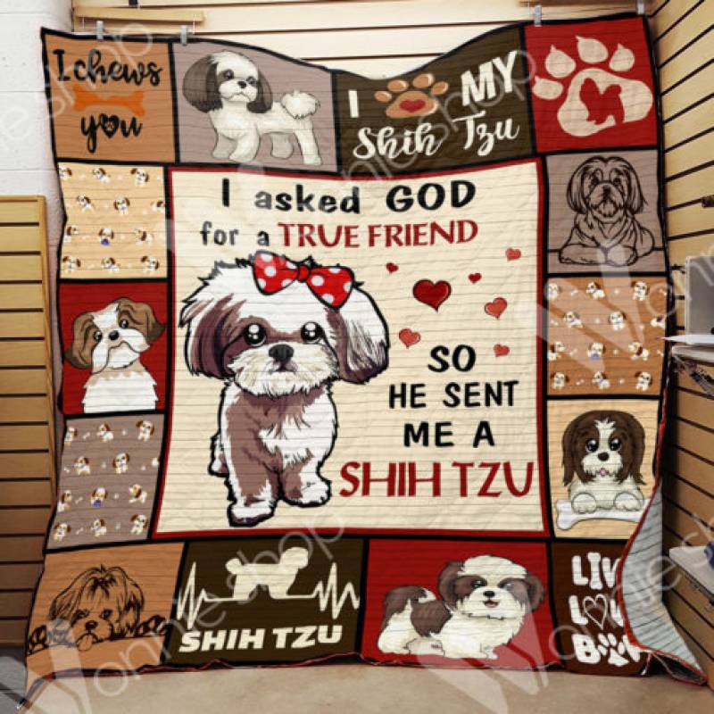 Shih Tzu Dog Blanket NOV2501 68O49