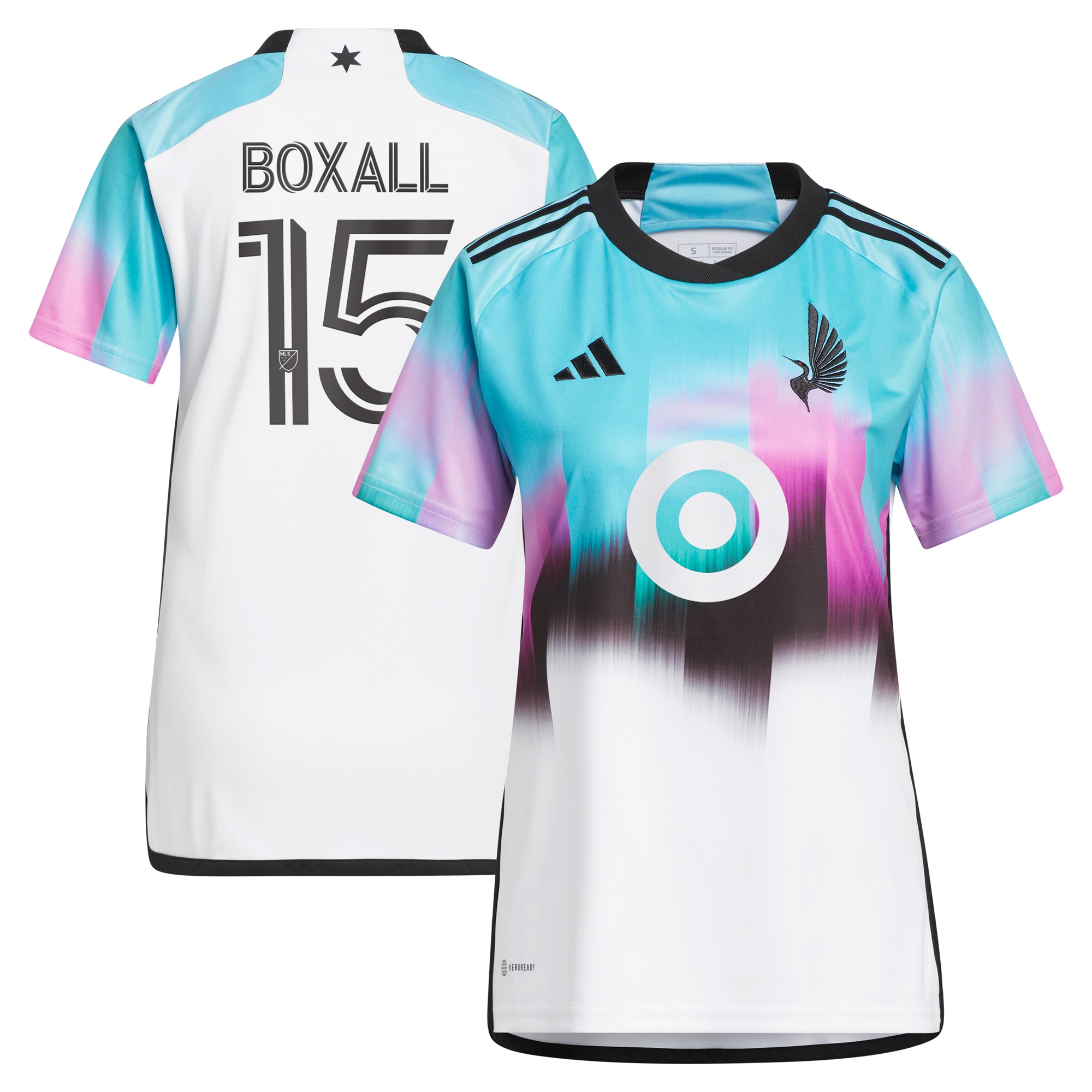 Michael Boxall Minnesota United FC Women's 2023 The Northern Lights Kit Replica Jersey – White