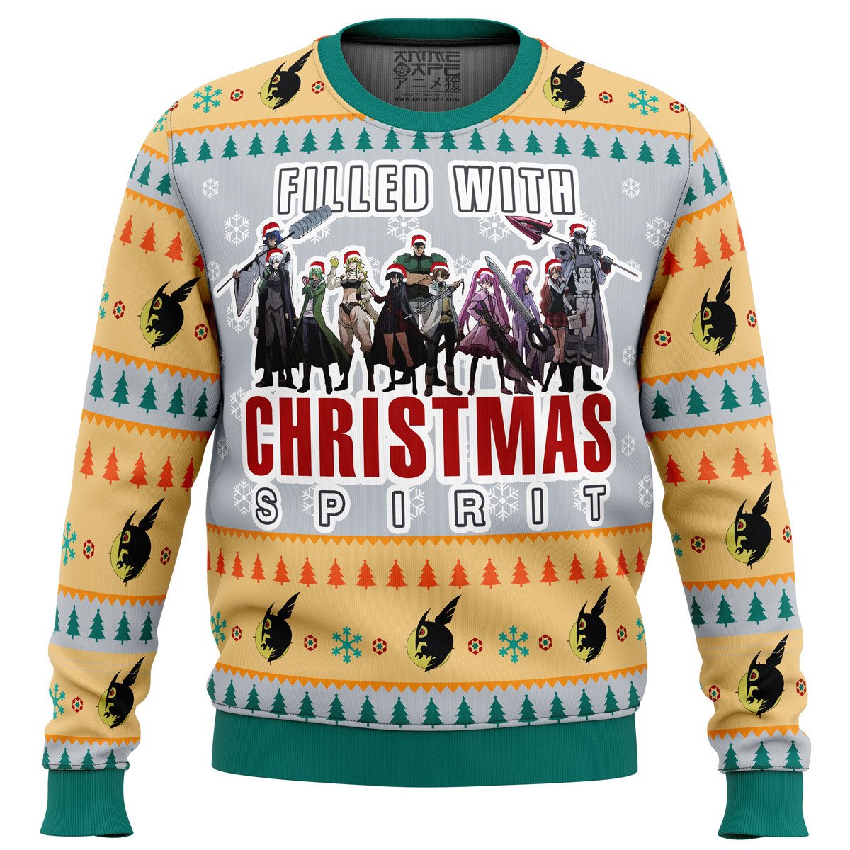 Akame Ga Kill Night Raid Ugly Christmas Sweater