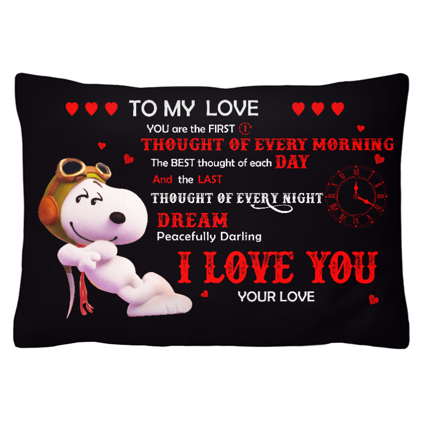 Snoppy & Fifi Pillow Couple QH V2