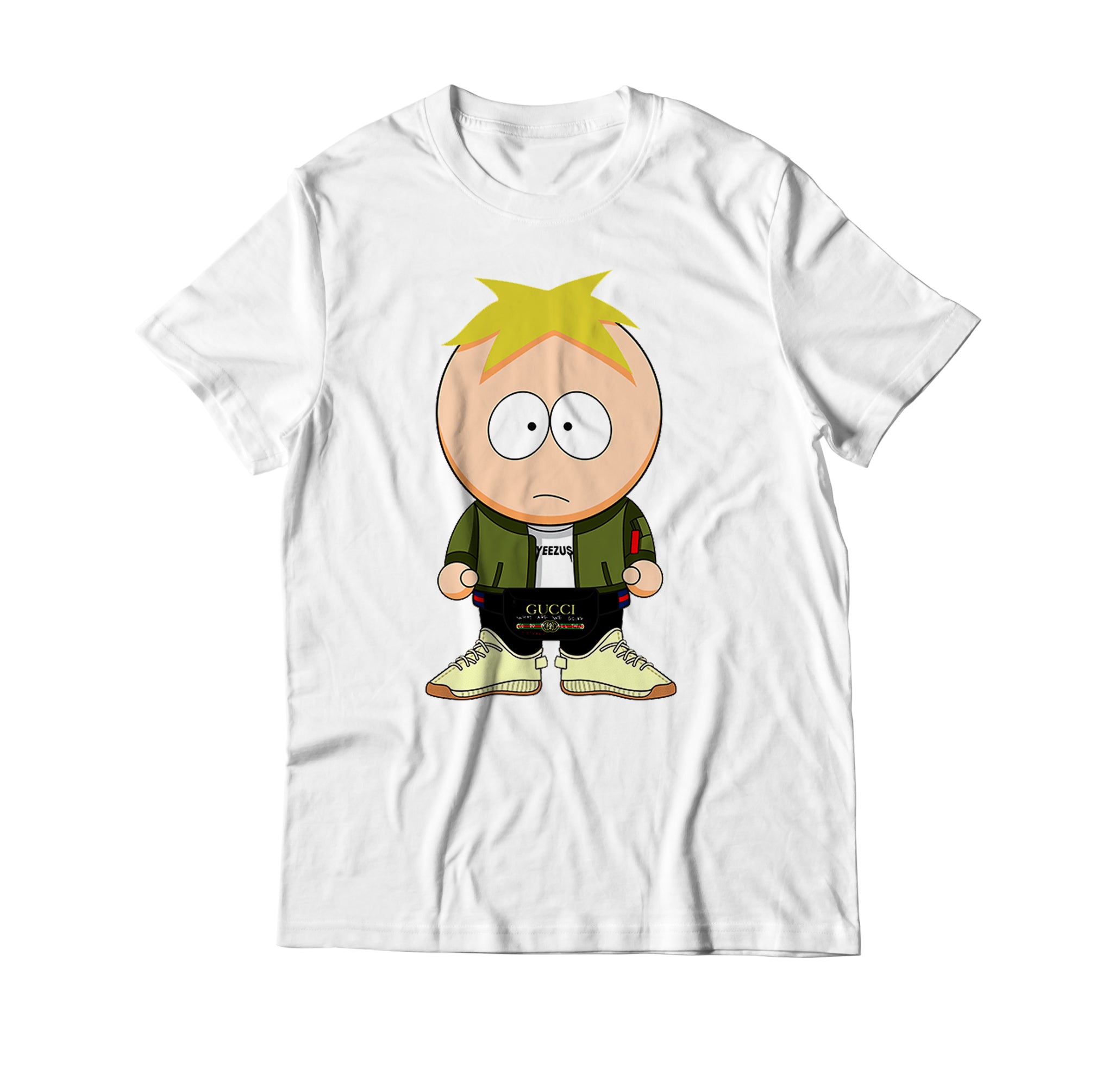 Butters Yeezy Boost 350 South Park Butter Tee Adult Unisex T Shirt