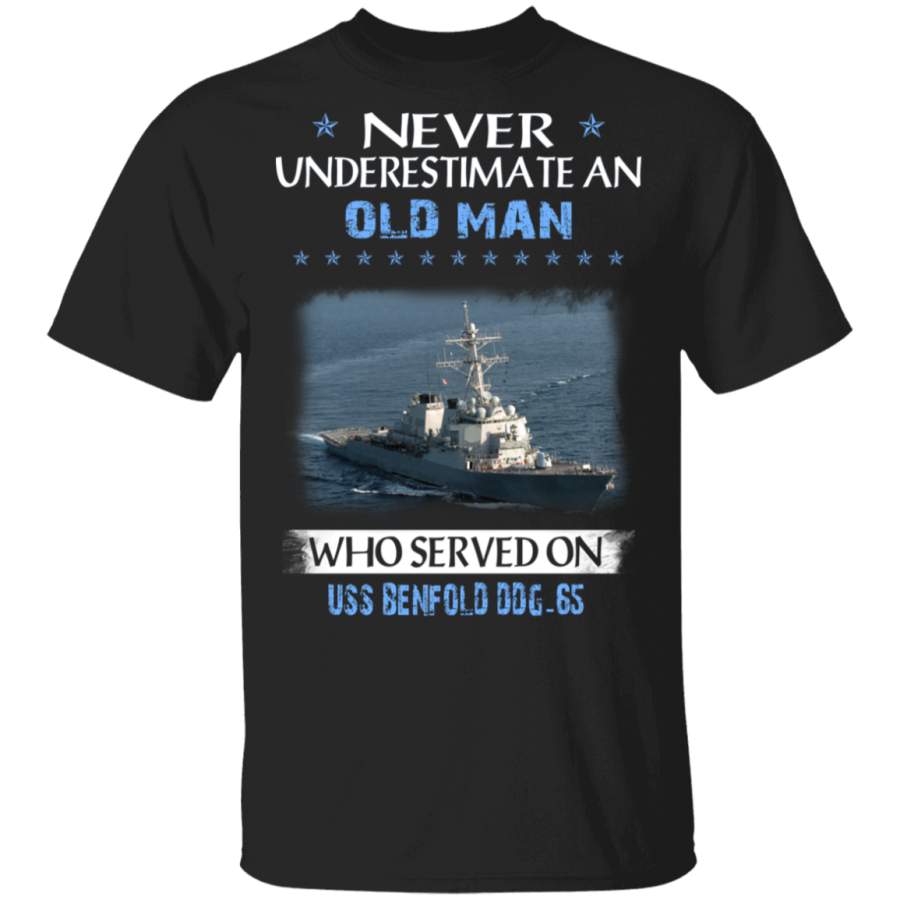 USS Benfold DDG-65 Veterans Day Christmas Gift T-Shirt