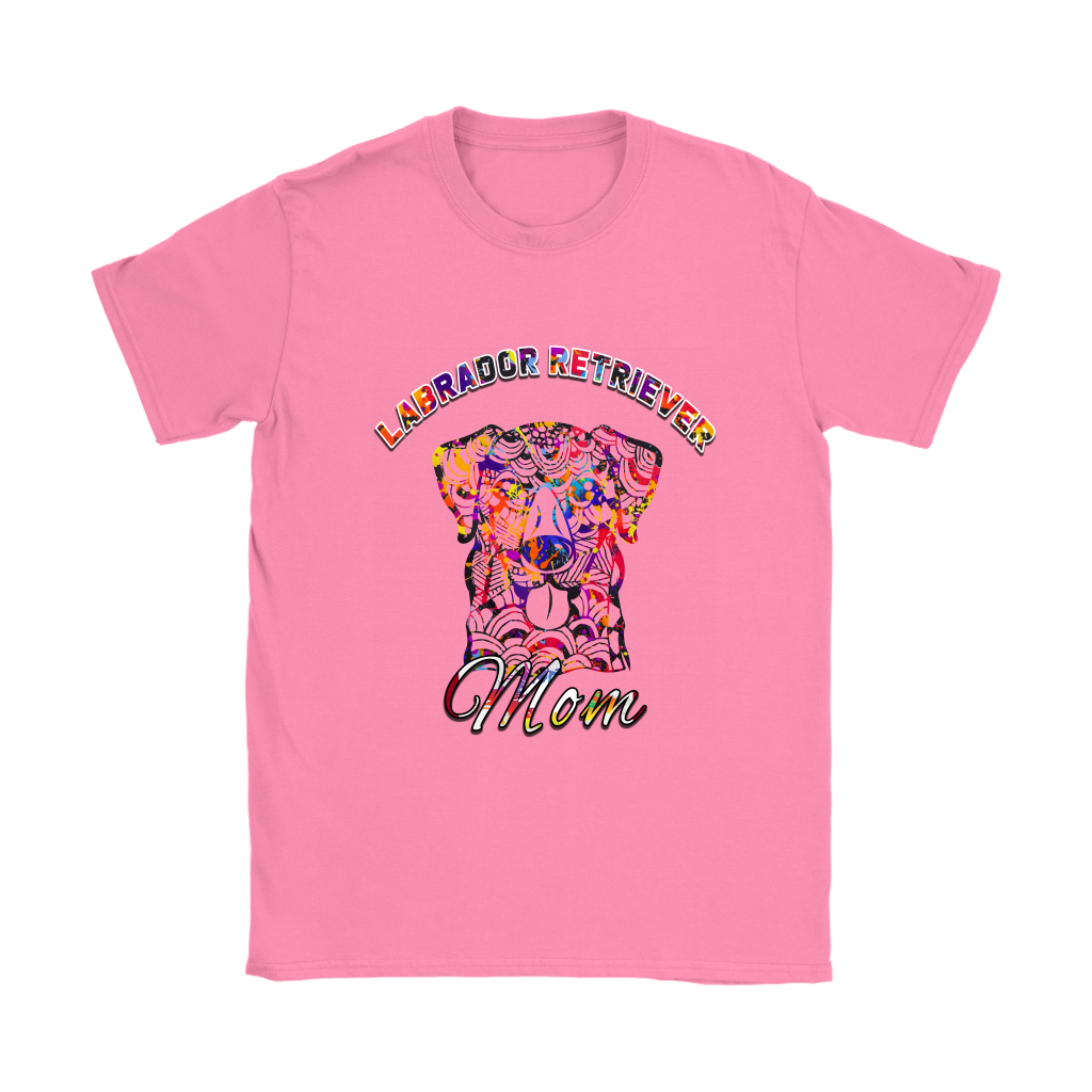 Colorful Labrador Retriever Mom T-Shirts & Hoodies