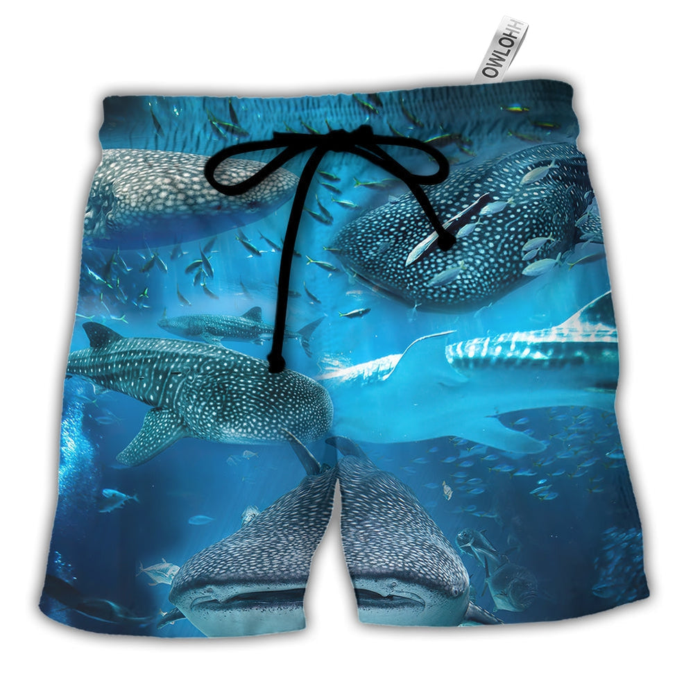 Shark Swim With Whale Sharks Hawaiian Shorts