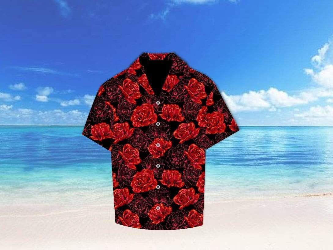 Discover Cool Hawaii Aloha Shirts Awesome Rose Ha27176