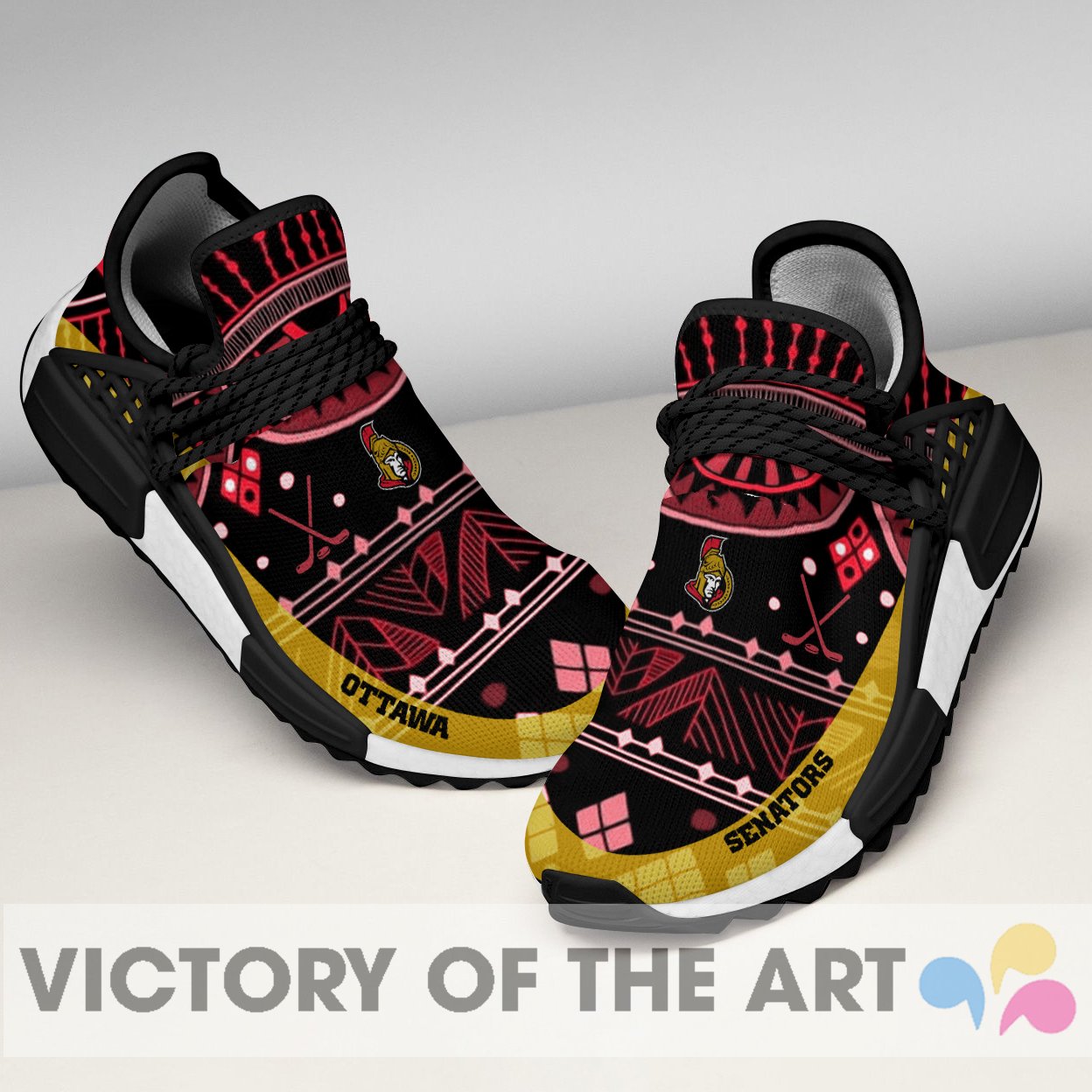 Wonderful Pattern Human Race Ottawa Senators Shoes For Fans