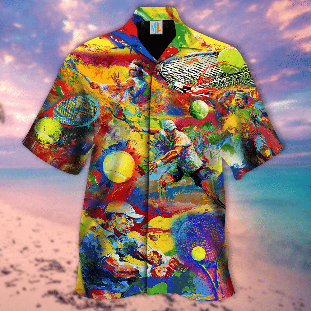 See You In Court Tennis Colorful Unique Design Unisex Hawaii Shirt For Men And Women Ha44802