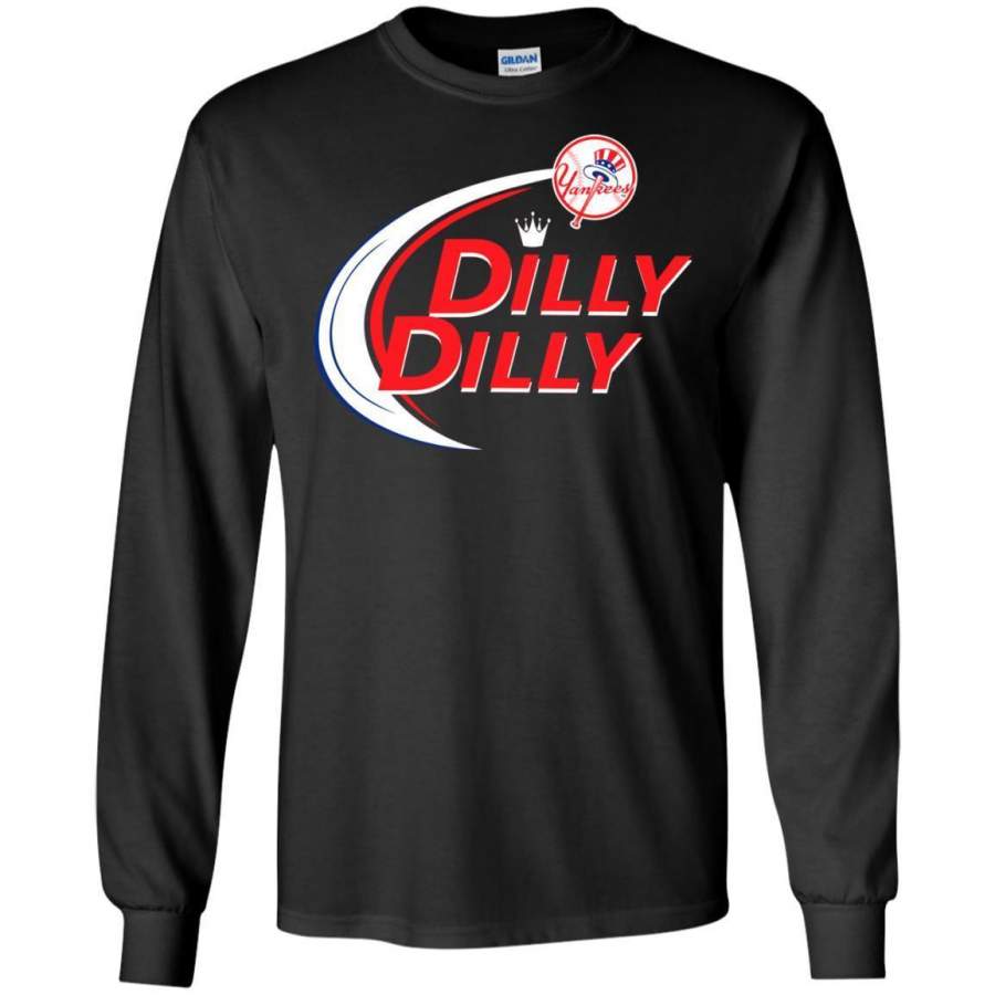 AGR Dilly Dilly Yankees Sport Long Sleeve T-shirt