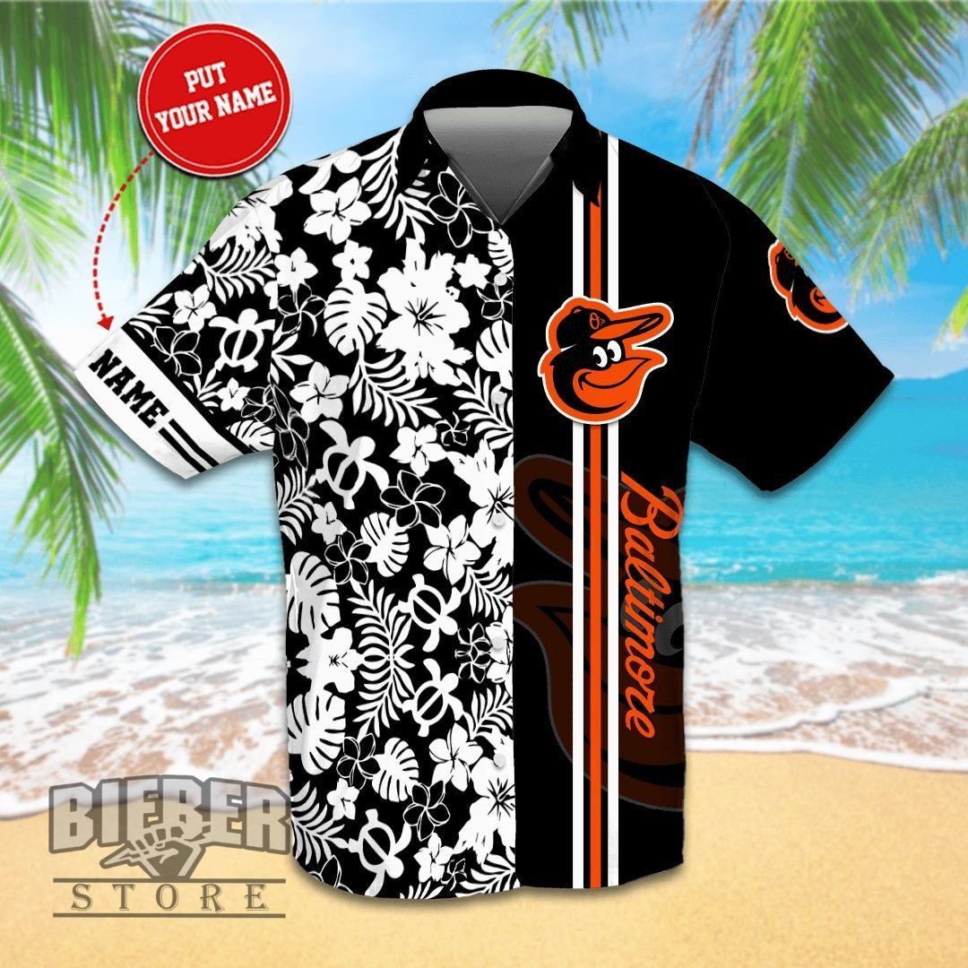 Personalized Baltimore Orioles Hawaii Shirts Ha2834