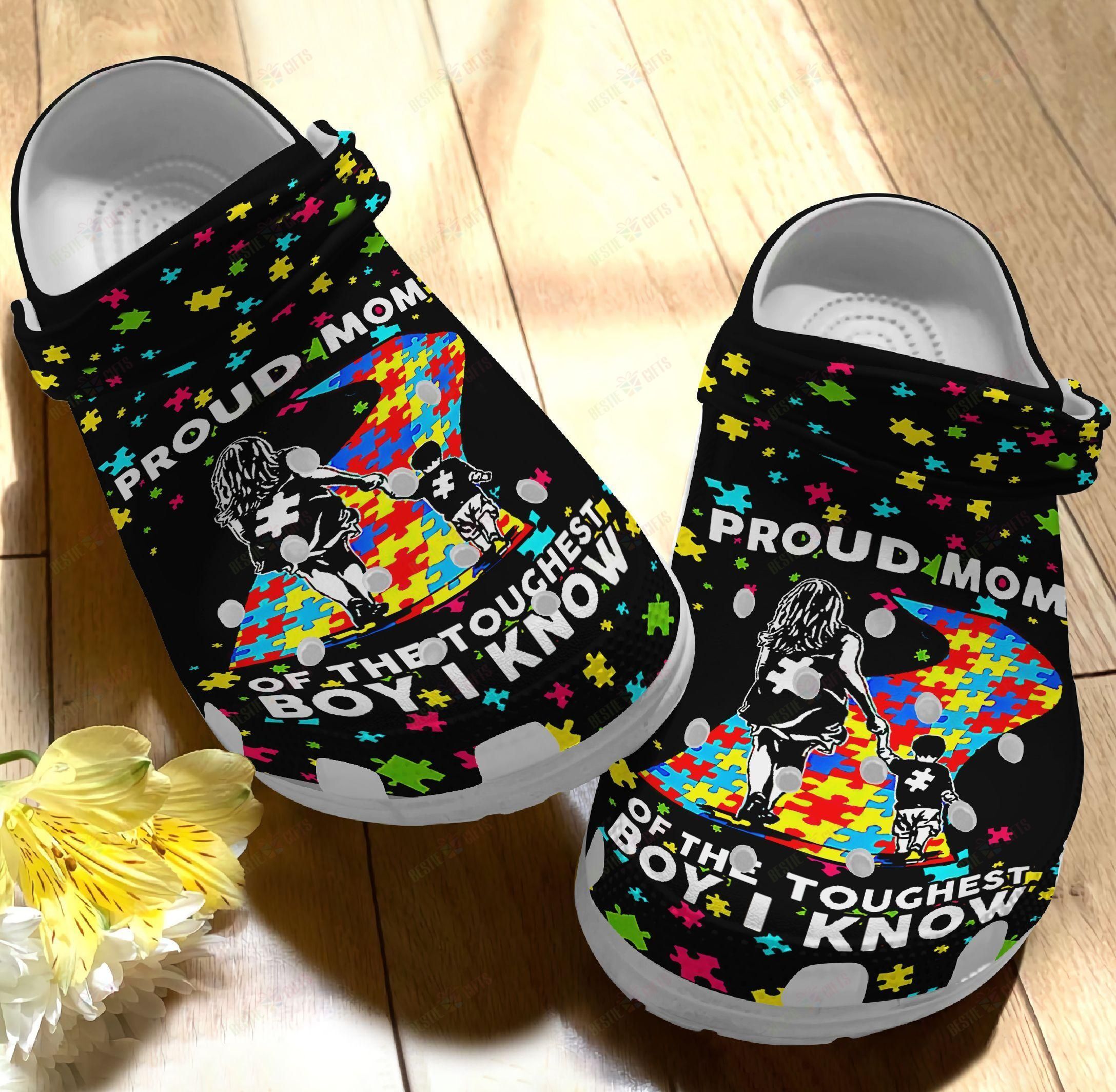 Autism Clogs Classic Clog Proud Mom Pl88 Shoes