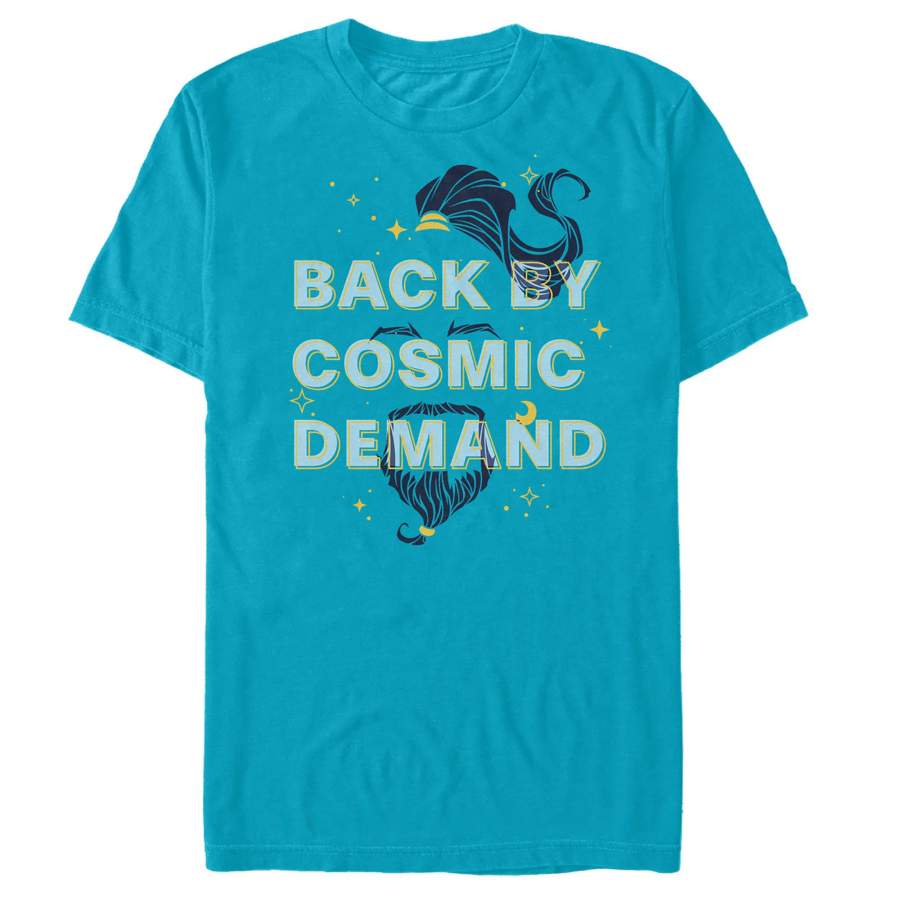 Aladdin Men’s Genie Back By Cosmic Demand  T Shirt