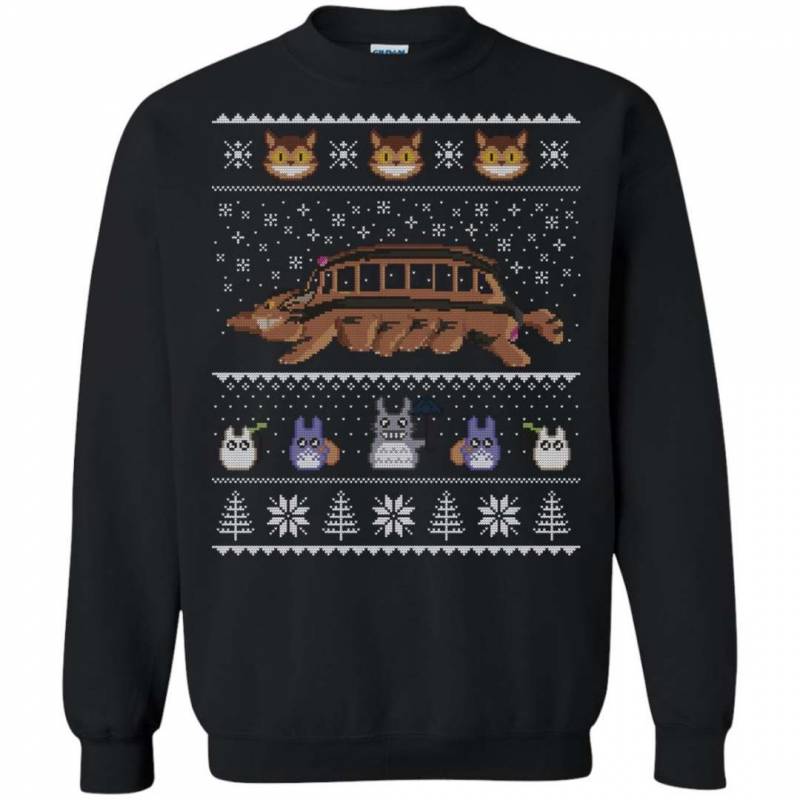 Catbus Ugly Christmas Sweater