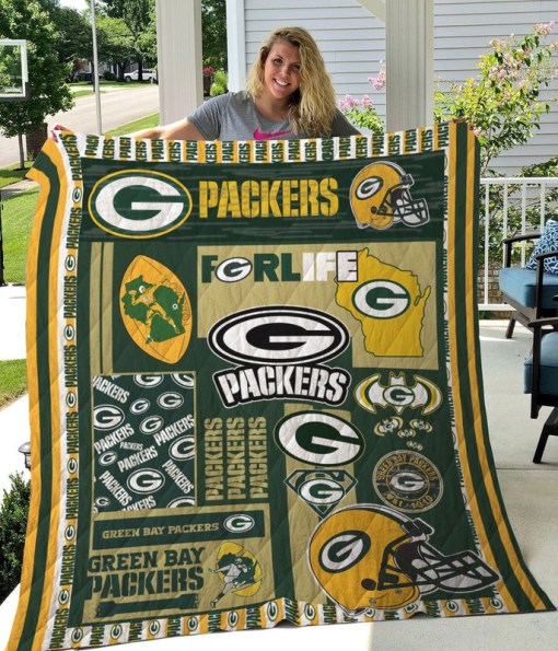 Green Bay Packers V9 3 D Printing Quilt Gift For Fan Football Lovers